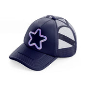 star-navy-blue-trucker-hat