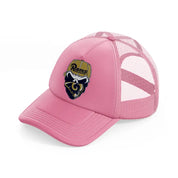 los angeles rams supporter-pink-trucker-hat