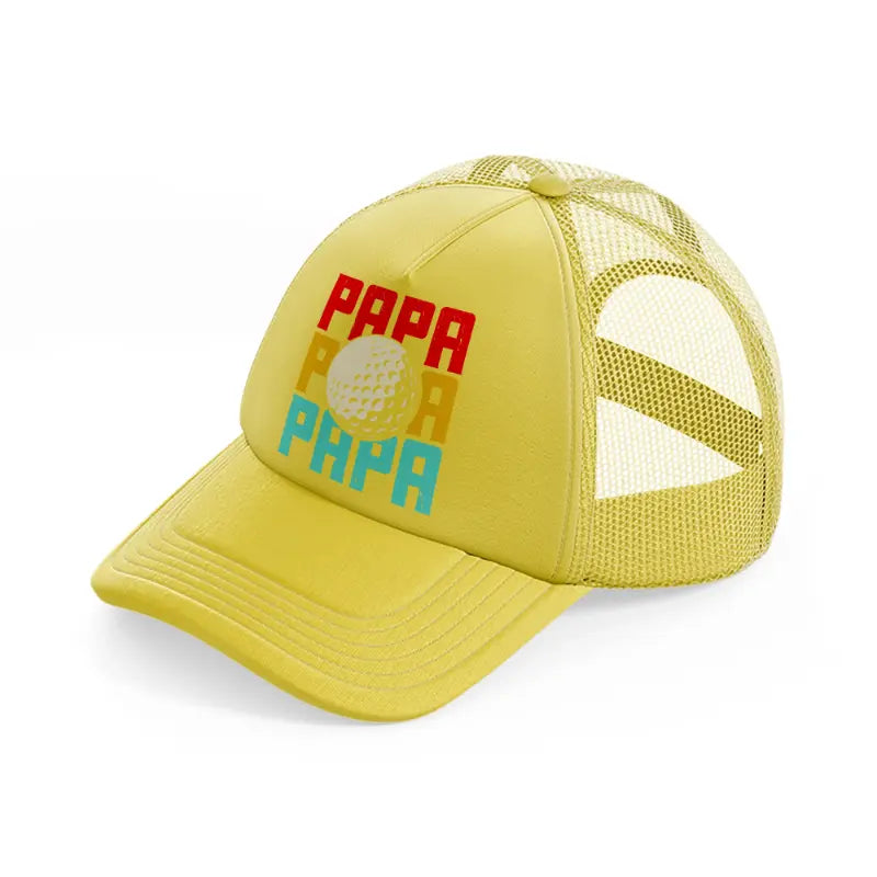 papa-gold-trucker-hat