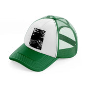 ghost hands-green-and-white-trucker-hat