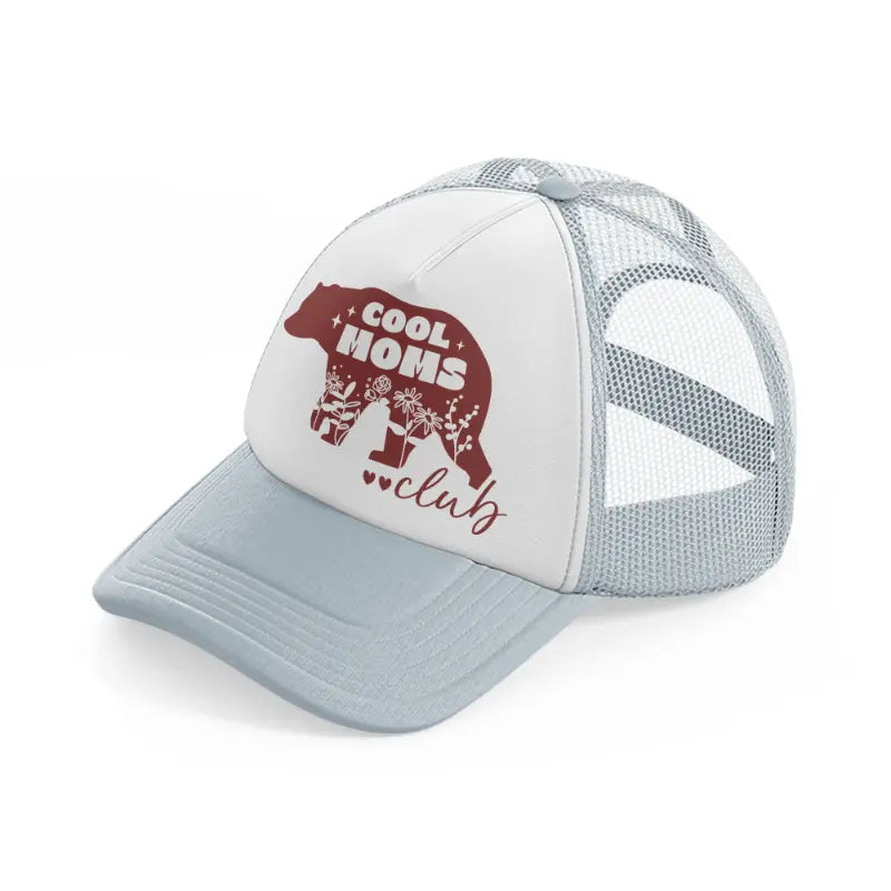 cool moms club-grey-trucker-hat