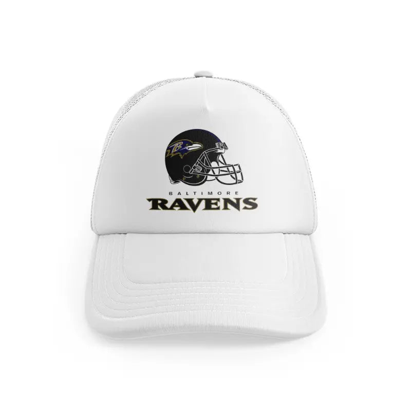 Baltimore Ravens Helmetwhitefront-view