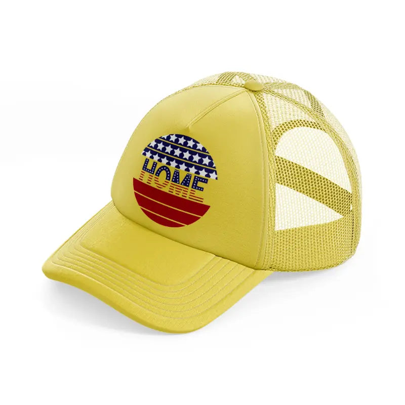 home-01-gold-trucker-hat