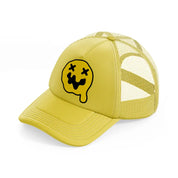 knock out melting yellow-gold-trucker-hat