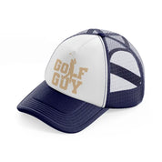 golf guy-navy-blue-and-white-trucker-hat