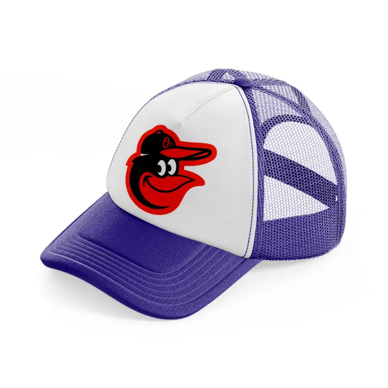 baltimore orioles-purple-trucker-hat