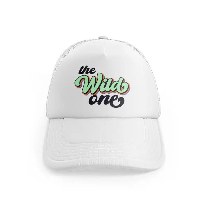 the wild one-white-trucker-hat