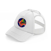 chinese zodiac (8) white trucker hat