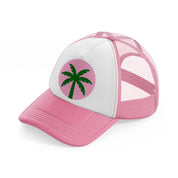 groovy-60s-retro-clipart-transparent-08-pink-and-white-trucker-hat