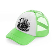 ship night-lime-green-trucker-hat