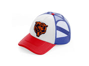 chicago bears emblem-multicolor-trucker-hat