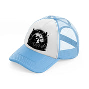 bird hunter-sky-blue-trucker-hat