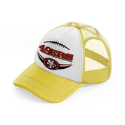 49ers sf-yellow-trucker-hat