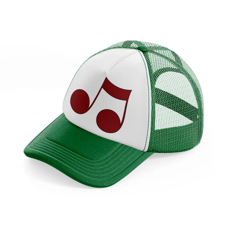 groovy elements 71 green and white trucker hat