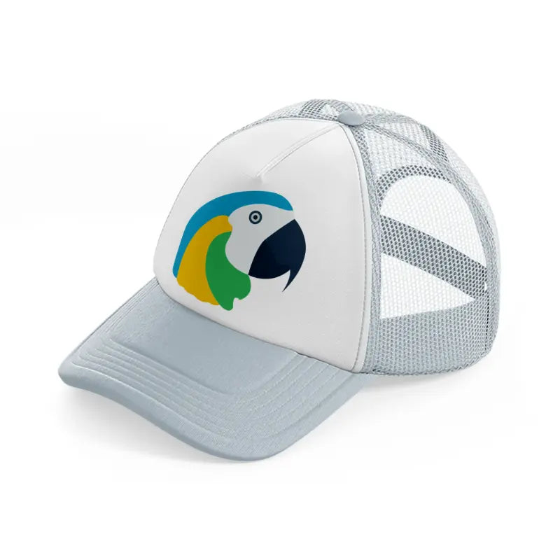 parrot (1)-grey-trucker-hat