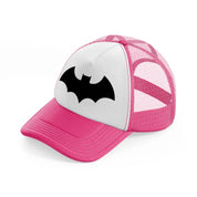 bat (1)-neon-pink-trucker-hat