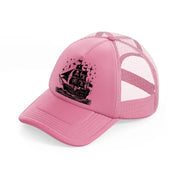 ship stars-pink-trucker-hat