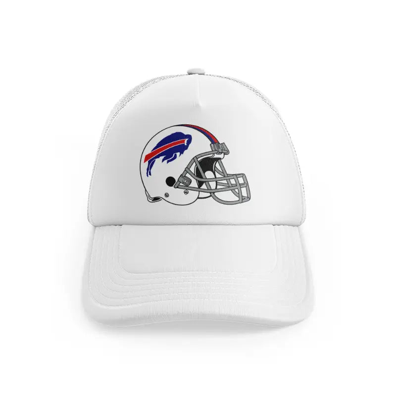 Buffalo Bills Drawing Helmetwhitefront-view