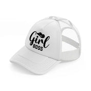 girl boss-white-trucker-hat