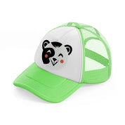 panda-lime-green-trucker-hat