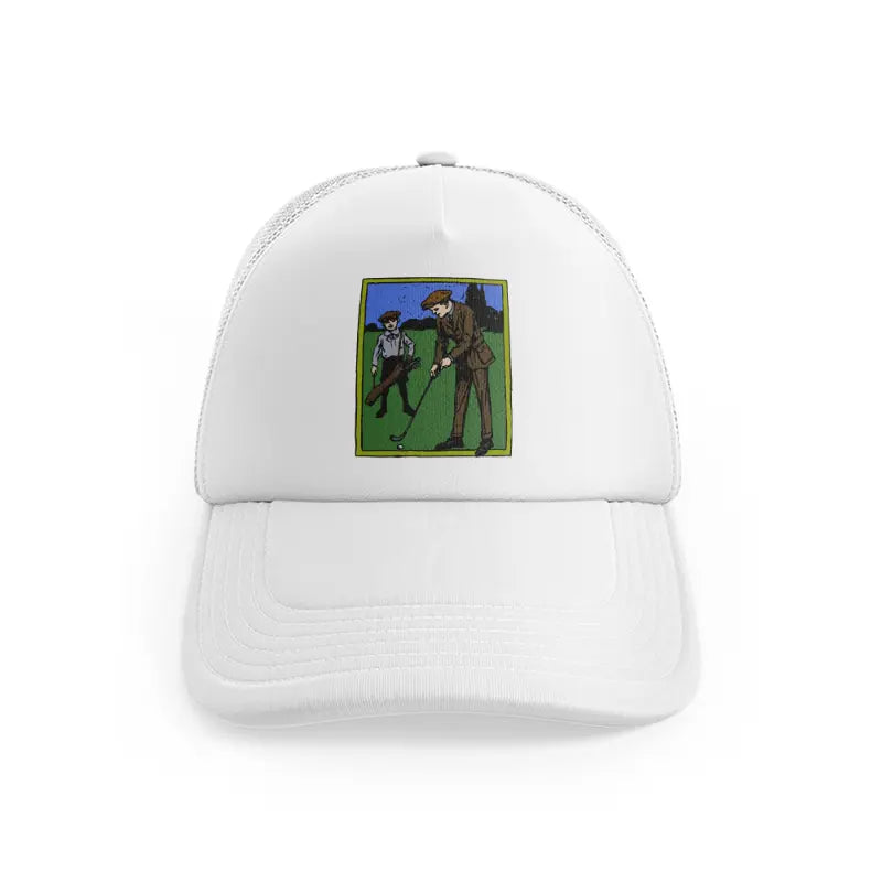 Golfers Colorwhitefront view