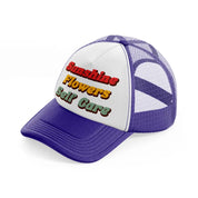 retro elements-94-purple-trucker-hat