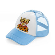 groovy quotes 07 sky blue trucker hat