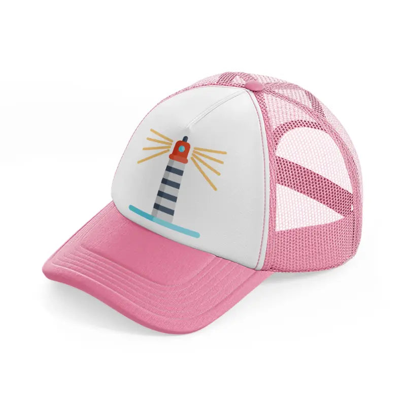 lighthouse-pink-and-white-trucker-hat