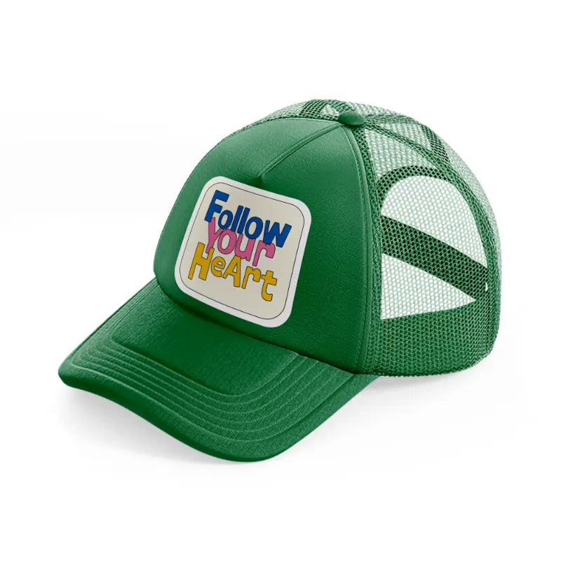 love quotes 01 green trucker hat