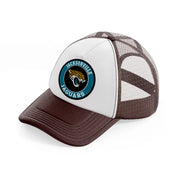jacksonville jaguars-brown-trucker-hat
