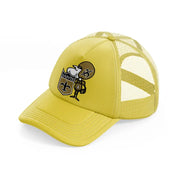 new orleans saints funny-gold-trucker-hat