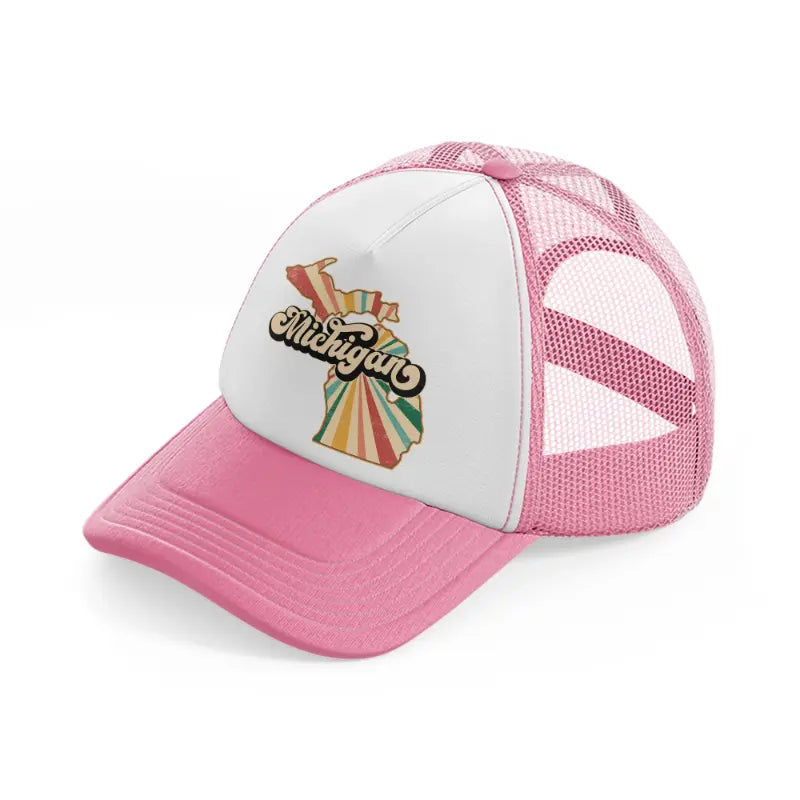 michigan-pink-and-white-trucker-hat