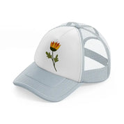 floral elements-33-grey-trucker-hat