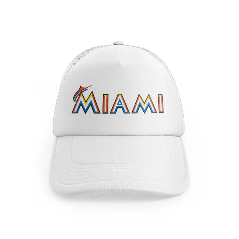 Miami Marlins Modernwhitefront view