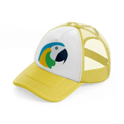 parrot (1) yellow trucker hat