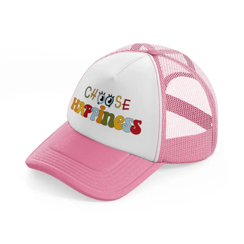 groovy quotes-09-pink-and-white-trucker-hat