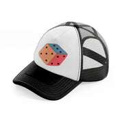 groovy elements-57-black-and-white-trucker-hat