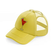 retro elements 47 gold trucker hat