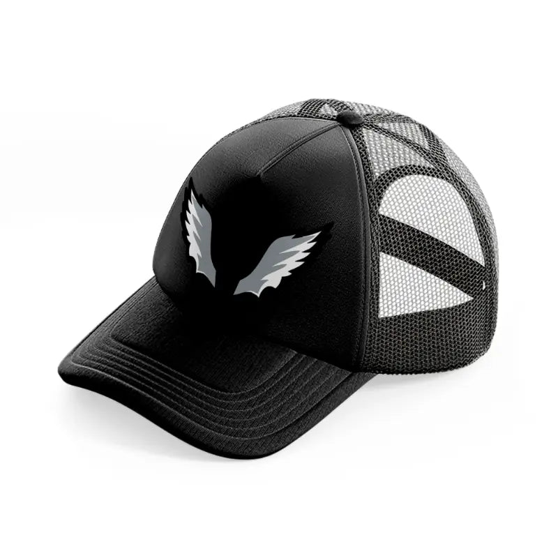 philadelphia eagles wings-black-trucker-hat