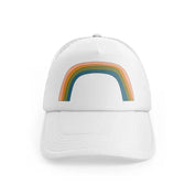 groovy shapes 01 white trucker hat