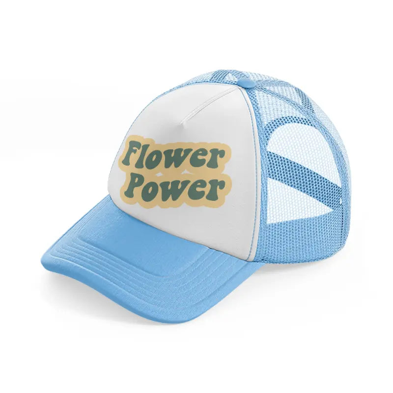 quote 10 sky blue trucker hat