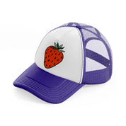 retro elements 46 purple trucker hat