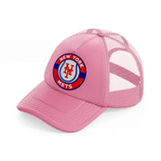 new york mets retro-pink-trucker-hat