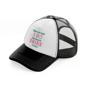 before she says i do-black-and-white-trucker-hat