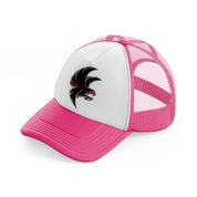 falcons logo-neon-pink-trucker-hat