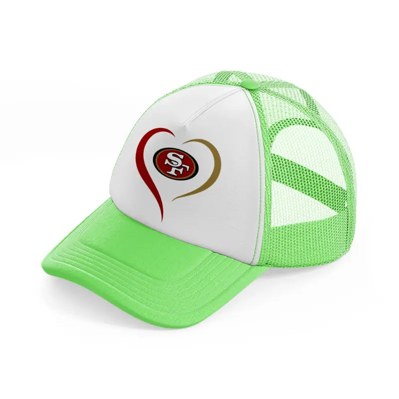 49ers lover-lime-green-trucker-hat