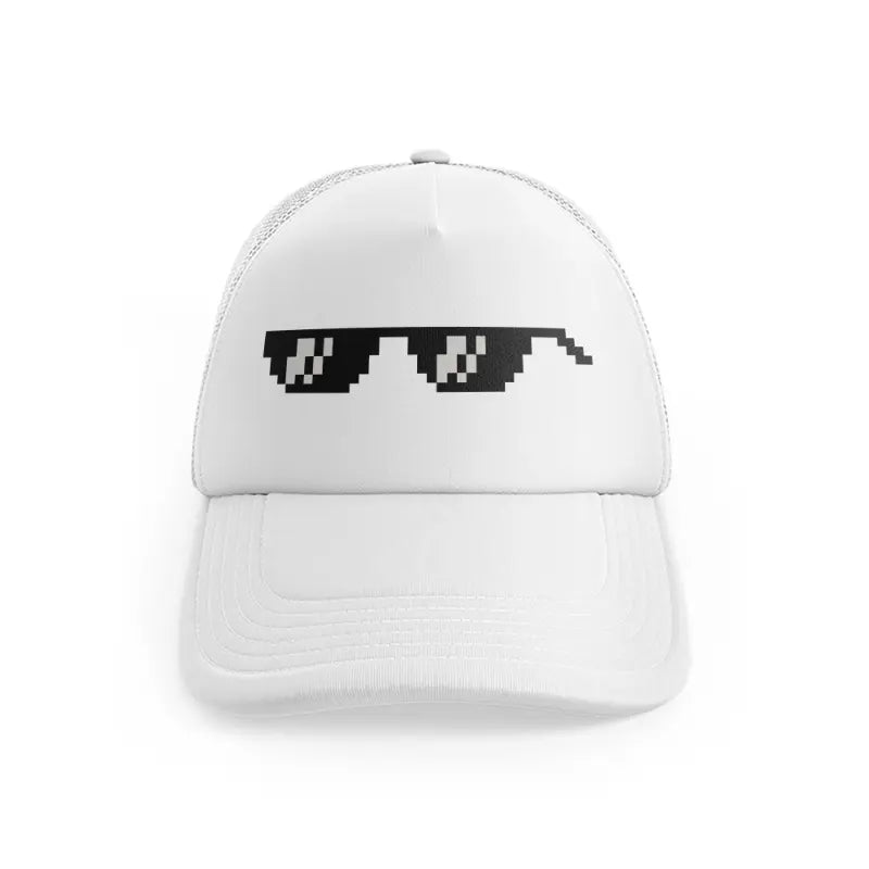 sunglasses-white-trucker-hat