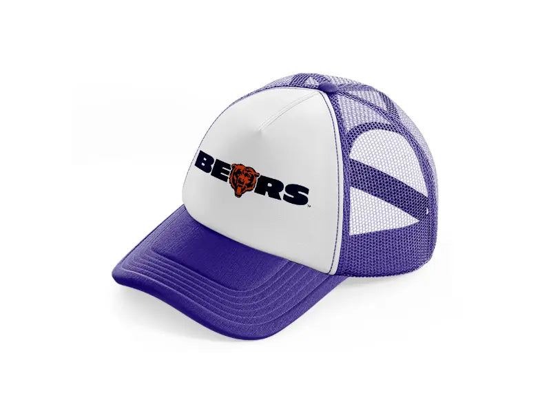 bears-purple-trucker-hat