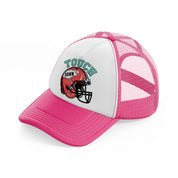 touchdown-neon-pink-trucker-hat