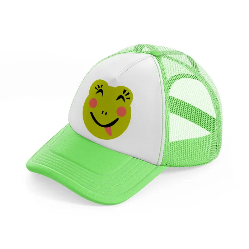 frog-lime-green-trucker-hat